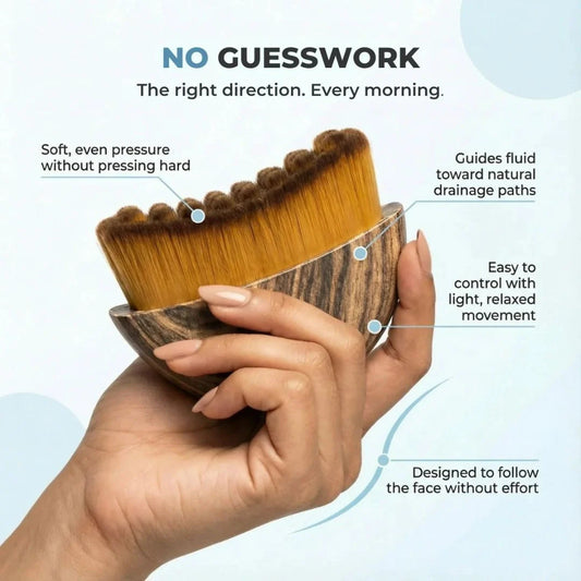 Sculpting Lymphatic Gua Sha Brush