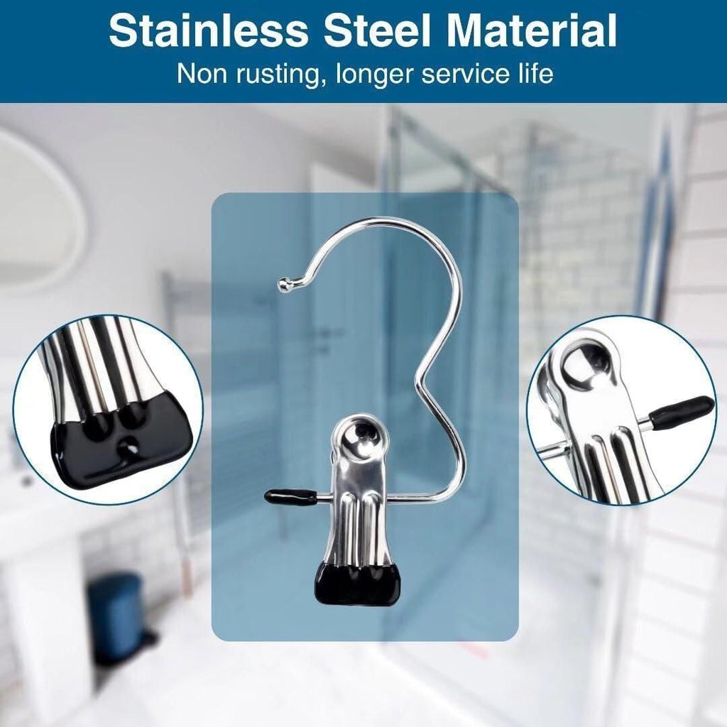 Laundry Hook Boot Hanging Hold Clips Pack of 20