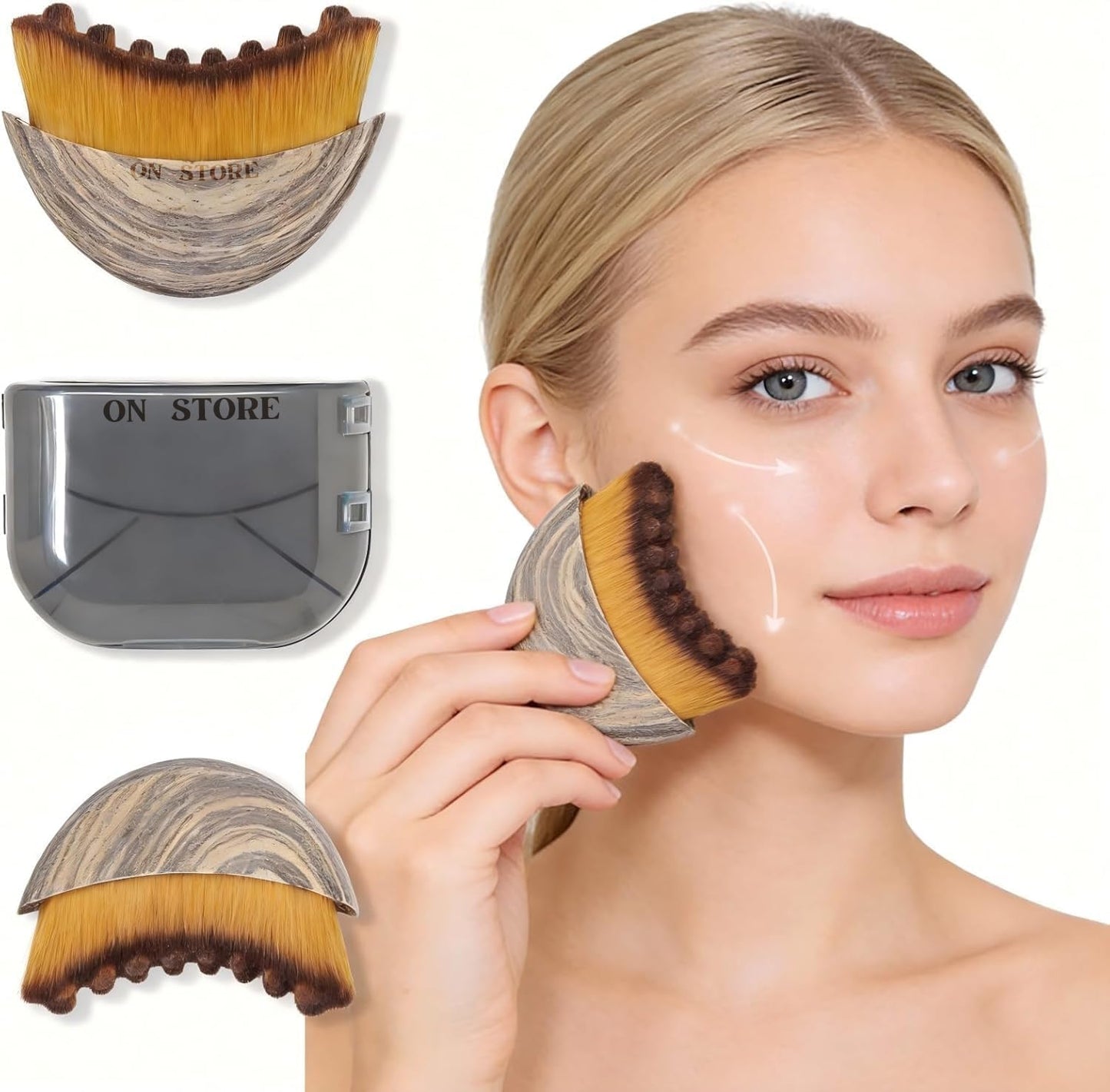 Sculpting Lymphatic Gua Sha Brush